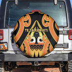 New Zealand Te Tairawhiti Spare Tire Cover Maori Koru Pattern