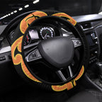 New Zealand Te Tairawhiti Steering Wheel Cover Maori Koru Pattern