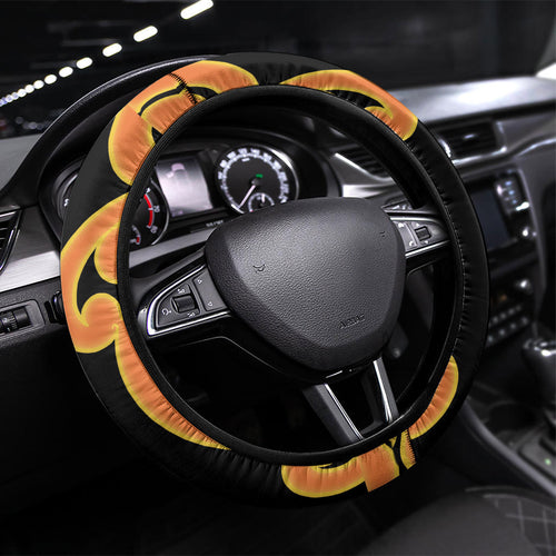 New Zealand Te Tairawhiti Steering Wheel Cover Maori Koru Pattern