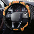 New Zealand Te Tairawhiti Steering Wheel Cover Maori Koru Pattern