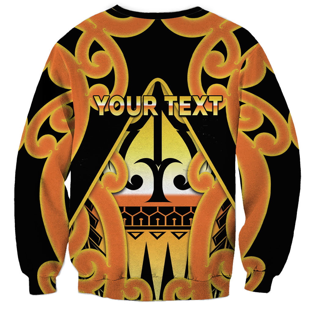 Personalised New Zealand Te Tairawhiti Sweatshirt Maori Koru Pattern