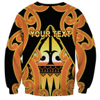 Personalised New Zealand Te Tairawhiti Sweatshirt Maori Koru Pattern