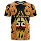 Personalised New Zealand Te Tairawhiti T Shirt Maori Koru Pattern