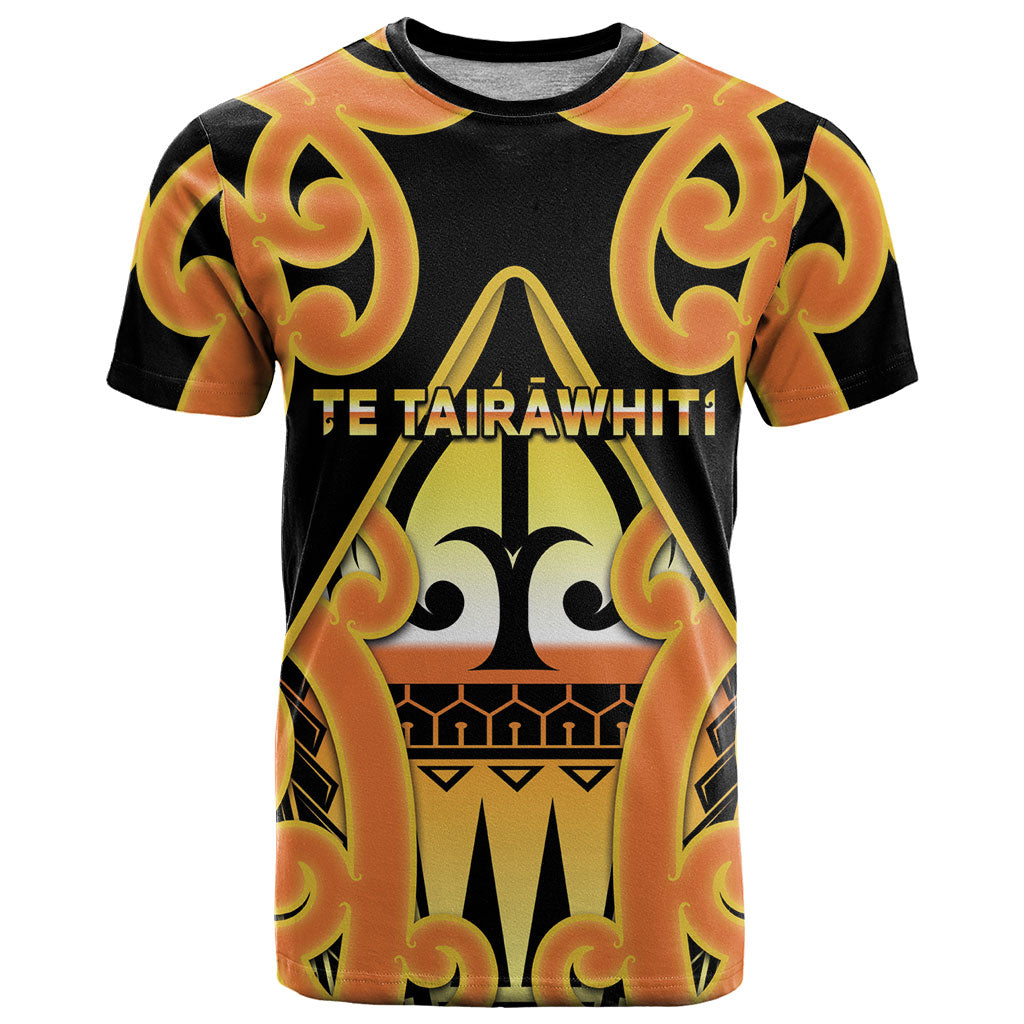 Personalised New Zealand Te Tairawhiti T Shirt Maori Koru Pattern