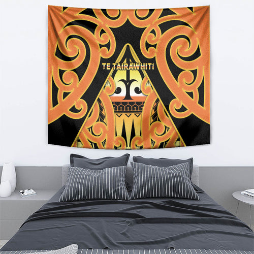 New Zealand Te Tairawhiti Tapestry Maori Koru Pattern
