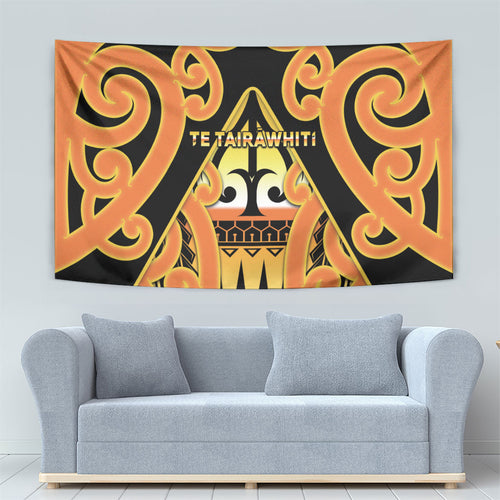 New Zealand Te Tairawhiti Tapestry Maori Koru Pattern