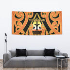 New Zealand Te Tairawhiti Tapestry Maori Koru Pattern