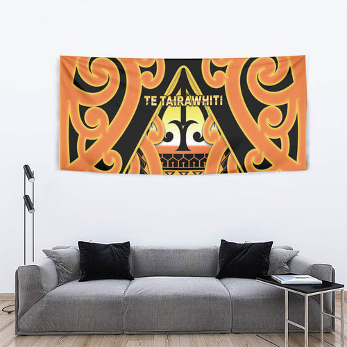 New Zealand Te Tairawhiti Tapestry Maori Koru Pattern