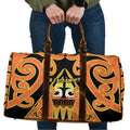New Zealand Te Tairawhiti Travel Bag Maori Koru Pattern