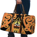 New Zealand Te Tairawhiti Travel Bag Maori Koru Pattern