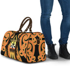 New Zealand Te Tairawhiti Travel Bag Maori Koru Pattern