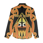 Personalised New Zealand Te Tairawhiti Women Casual Shirt Maori Koru Pattern