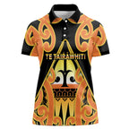 Personalised New Zealand Te Tairawhiti Women Polo Shirt Maori Koru Pattern