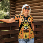 Personalised New Zealand Te Tairawhiti Women Polo Shirt Maori Koru Pattern
