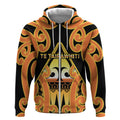 Personalised New Zealand Te Tairawhiti Zip Hoodie Maori Koru Pattern