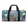 New Zealand Christmas Duffle Bag Kiwis Santa Sleigh Starry Night Style