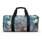 New Zealand Christmas Duffle Bag Kiwis Santa Sleigh Starry Night Style