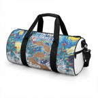 New Zealand Christmas Duffle Bag Kiwis Santa Sleigh Starry Night Style