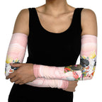 Australian Cockatoos Arm Sleeves Flora Aboriginal Dot Art Pattern