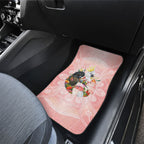 Australian Cockatoos Car Mats Flora Aboriginal Dot Art Pattern