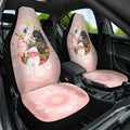 Australian Cockatoos Car Seat Cover Flora Aboriginal Dot Art Pattern