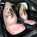 Australian Cockatoos Car Seat Cover Flora Aboriginal Dot Art Pattern