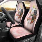 Australian Cockatoos Car Seat Cover Flora Aboriginal Dot Art Pattern