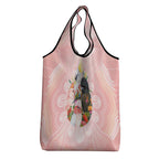 Australian Cockatoos Grocery Bag Flora Aboriginal Dot Art Pattern