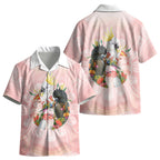 Australian Cockatoos Kid Hawaiian Shirt Flora Aboriginal Dot Art Pattern