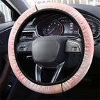 Australian Cockatoos Steering Wheel Cover Flora Aboriginal Dot Art Pattern