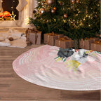 Australian Cockatoos Tree Skirt Flora Aboriginal Dot Art Pattern