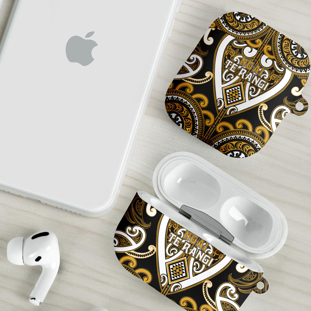 Aotearoa Ngai Te Rangi AirPods Case Maori Tribal Pattern