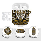 Aotearoa Ngai Te Rangi AirPods Case Maori Tribal Pattern