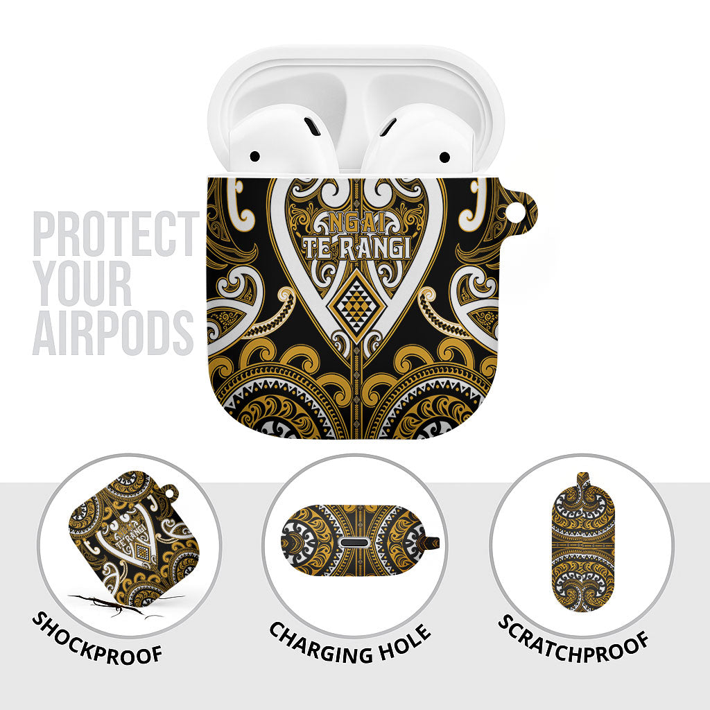 Aotearoa Ngai Te Rangi AirPods Case Maori Tribal Pattern