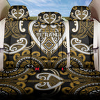 Aotearoa Ngai Te Rangi Back Car Seat Cover Maori Tribal Pattern