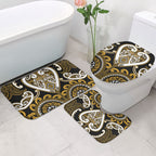 Aotearoa Ngai Te Rangi Bathroom Set Maori Tribal Pattern