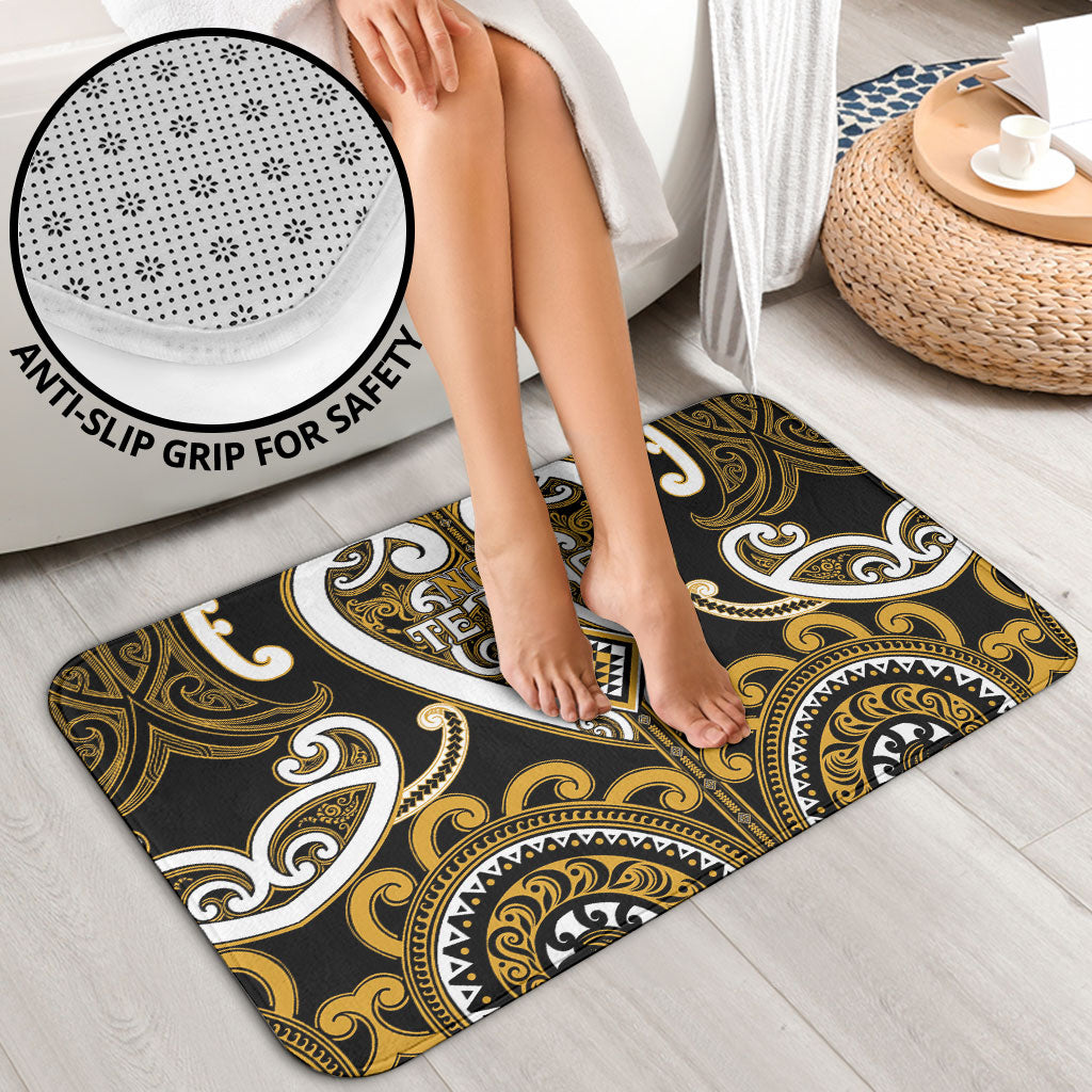 Aotearoa Ngai Te Rangi Bathroom Set Maori Tribal Pattern