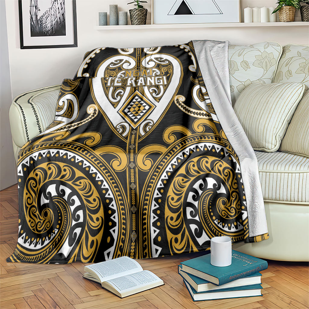 Aotearoa Ngai Te Rangi Blanket Maori Tribal Pattern