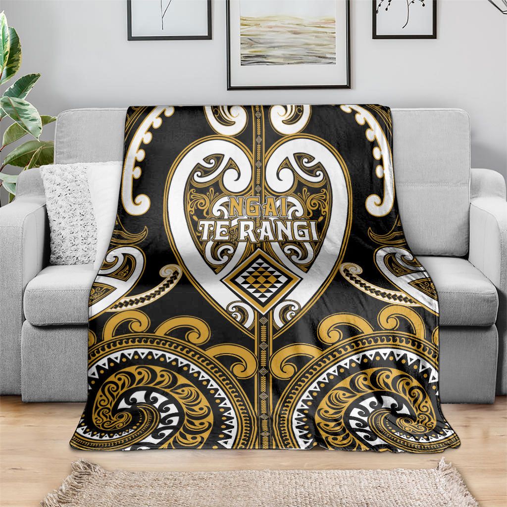 Aotearoa Ngai Te Rangi Blanket Maori Tribal Pattern