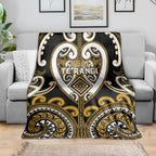Aotearoa Ngai Te Rangi Blanket Maori Tribal Pattern