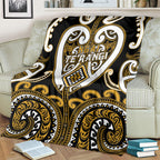 Aotearoa Ngai Te Rangi Blanket Maori Tribal Pattern
