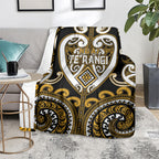 Aotearoa Ngai Te Rangi Blanket Maori Tribal Pattern