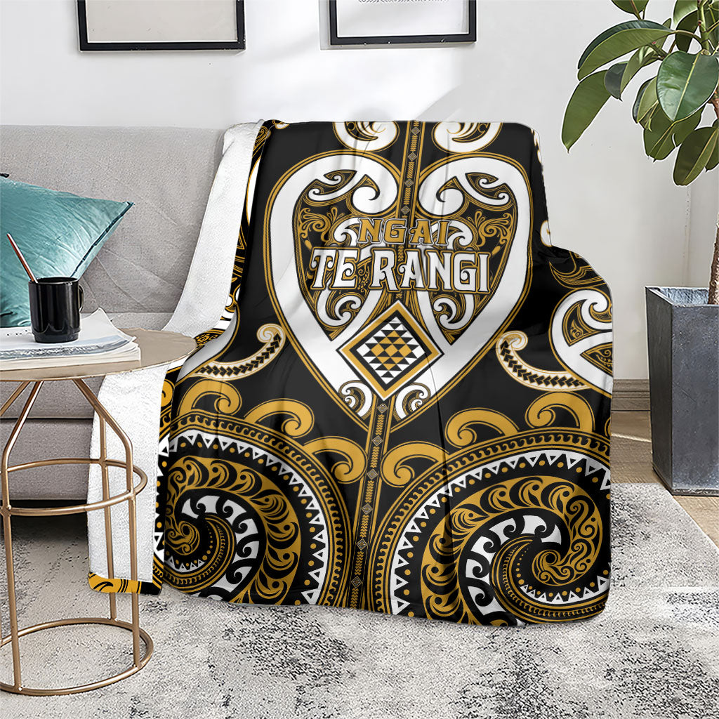 Aotearoa Ngai Te Rangi Blanket Maori Tribal Pattern
