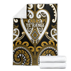 Aotearoa Ngai Te Rangi Blanket Maori Tribal Pattern