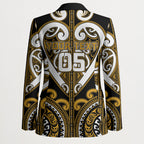 Custom Aotearoa Ngai Te Rangi Blazer Maori Tribal Pattern