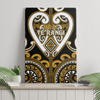 Aotearoa Ngai Te Rangi Canvas Wall Art Maori Tribal Pattern