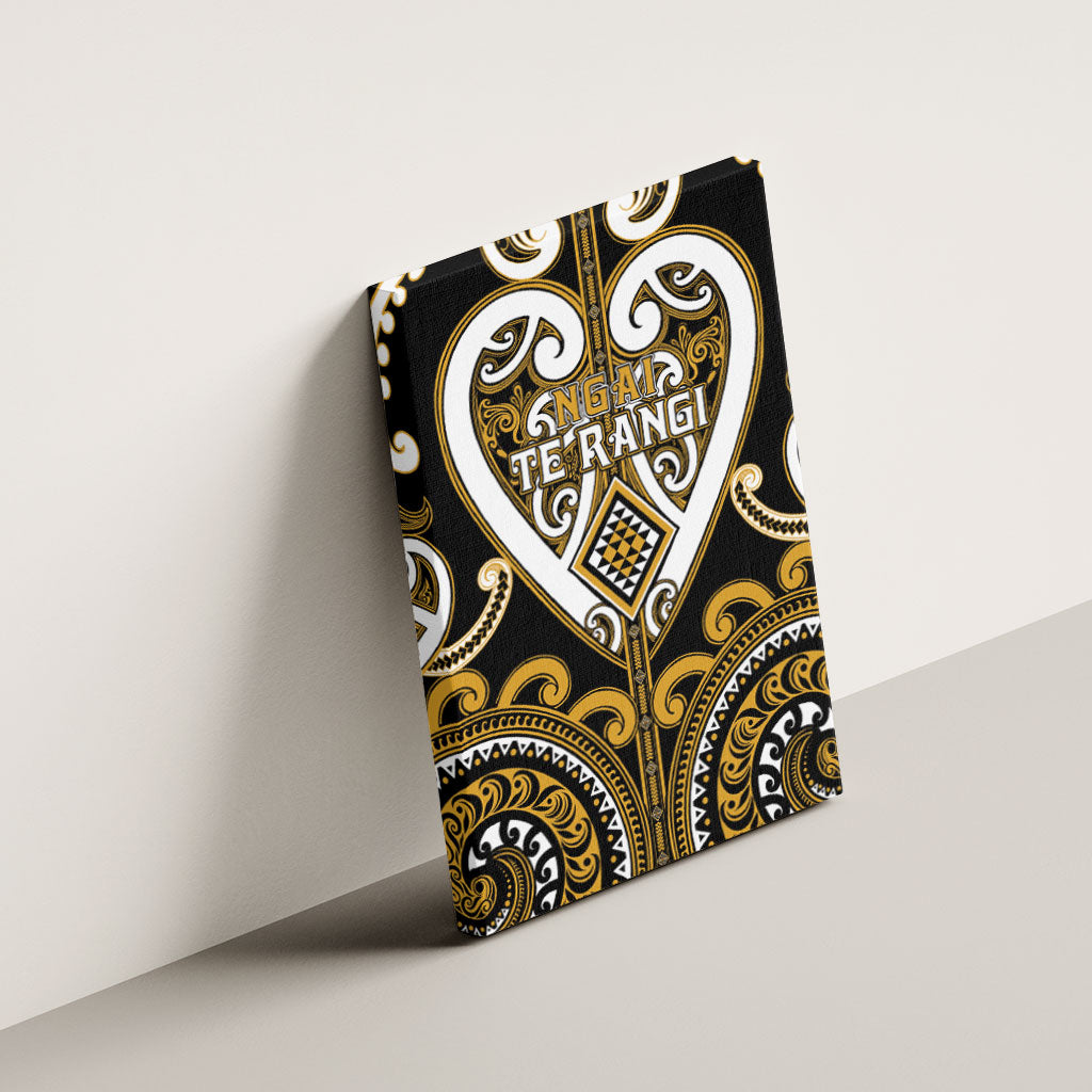 Aotearoa Ngai Te Rangi Canvas Wall Art Maori Tribal Pattern