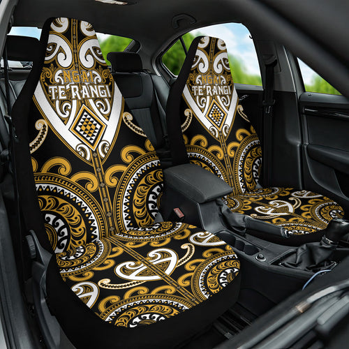 Aotearoa Ngai Te Rangi Car Seat Cover Maori Tribal Pattern