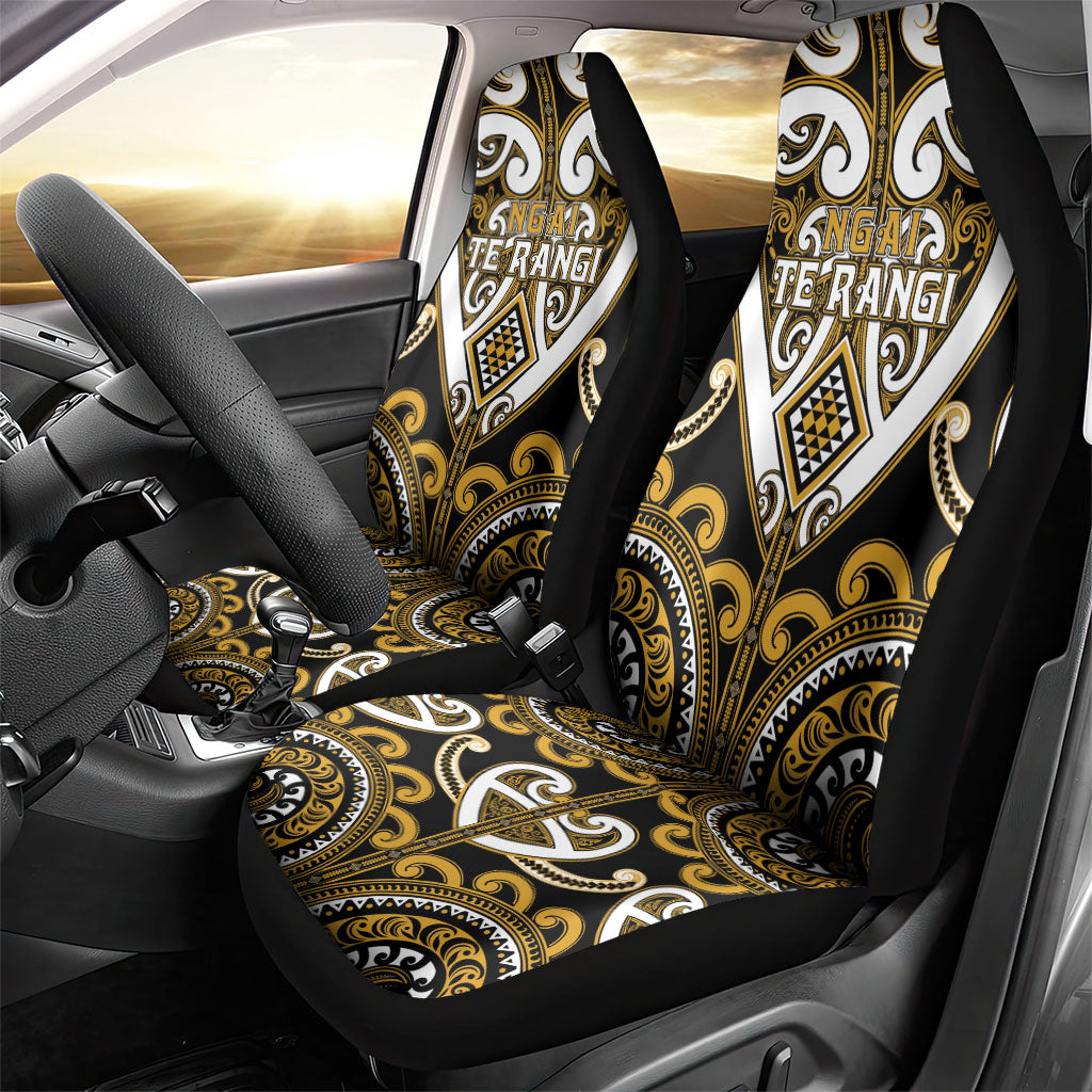 Aotearoa Ngai Te Rangi Car Seat Cover Maori Tribal Pattern
