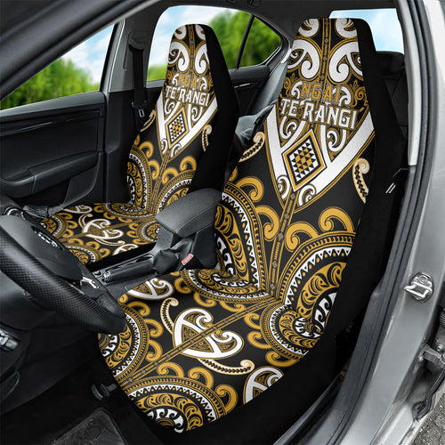 Aotearoa Ngai Te Rangi Car Seat Cover Maori Tribal Pattern